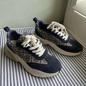 Tory Monogram Good Luck Trainer Shoes